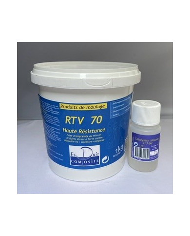 RTV 70 1KG avec catalyseur 6h