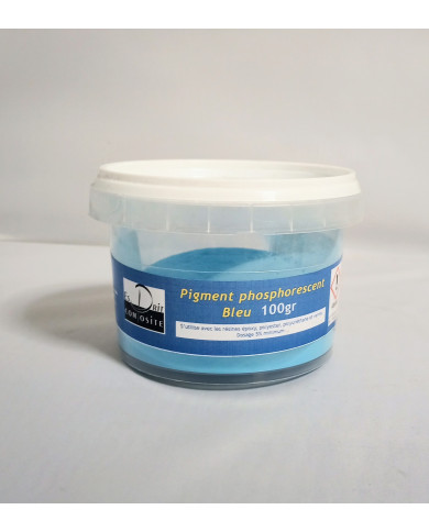 Poudre Phosphorescent Bleu 100gr