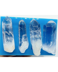 Moule en silicone 4 gros cristaux