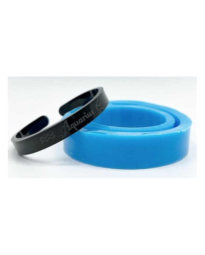 Moule silicone bracelet zodiaque Verseau  ( Aquarius ) 