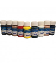 Colorants pour Silicone 50Gr - Pack de 9 Couleurs