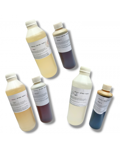 Résine Souple Polurea 40 - kit 1,5 kg