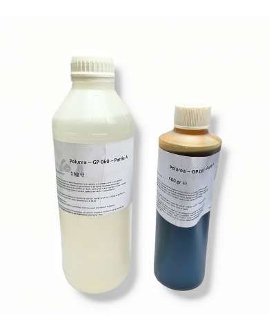 Résine Souple Polurea 60 - kit 1,5 kg