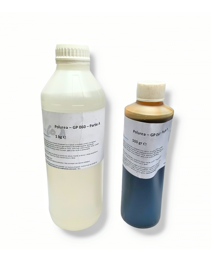 Résine Souple Polurea 60 - kit 1,5 kg
