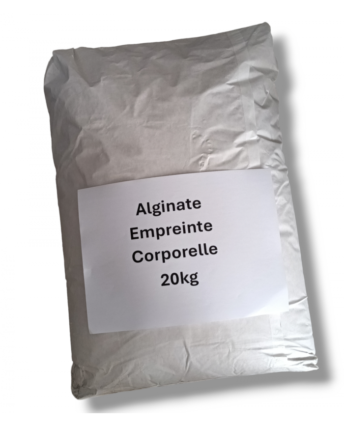 alginate empreinte corporelle