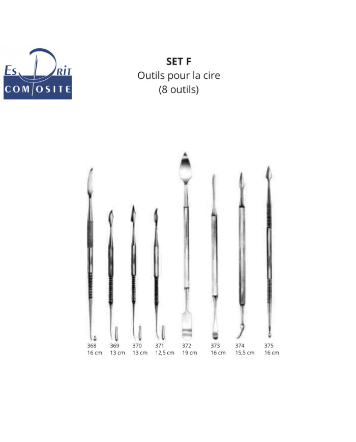 Set F - Kit de 8 pcs