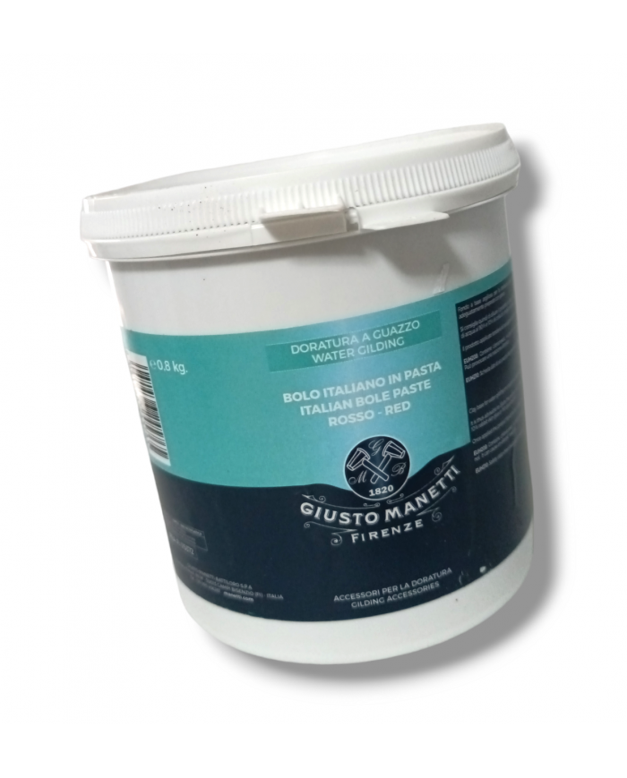 assiette à dorer rouge