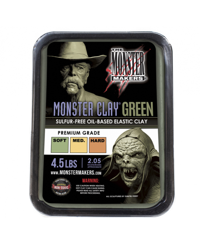 Monster Clay Green 2.05kg