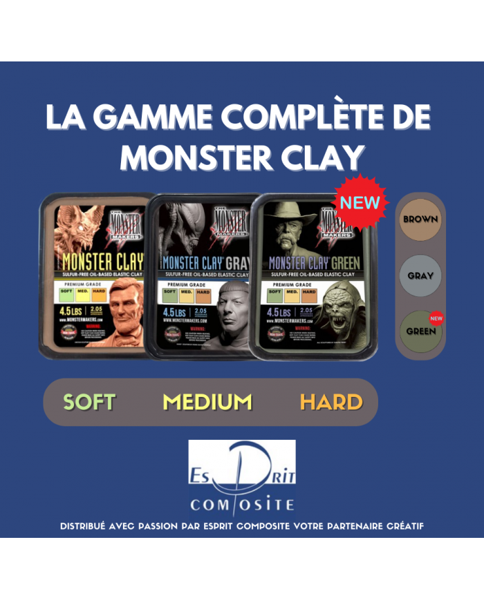 Monster Clay Green 2.05kg